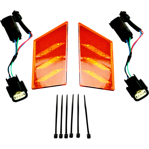 Gold Aura Turn Signal - Amber - Slingshot 44-112