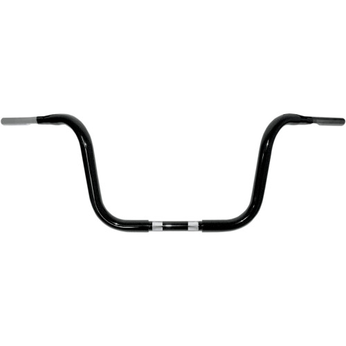 Drag Specialties Handlebar - Buffalo Ape - 10" - Tbw - Black