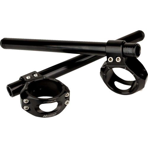 DRIVEN RACING DHCLO55C BK Handlebar - Clip-On - Halo - 55 Mm - Black Dhclo-55C Bk
