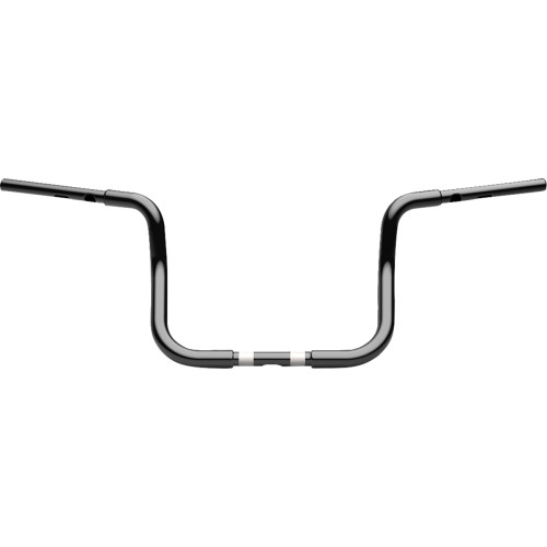 Handlebar - Twin Round - 1-1/4" X 10" - Black La-7347-10B