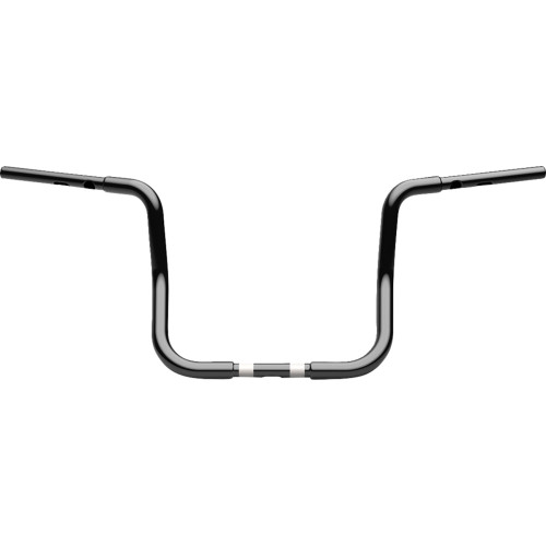 Handlebar - Twin Round - 1-1/4" X 12" - Black La-7347-12B