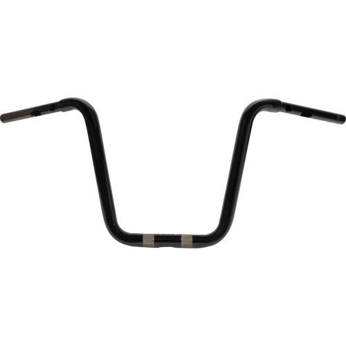 Handlebar - Twin Round - 1-1/4" X 12" - Black La-7348-12B