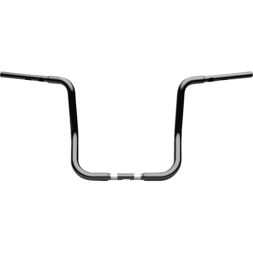 Handlebar - Twin Round - 1-1/4" X 14" - Black La-7347-14B