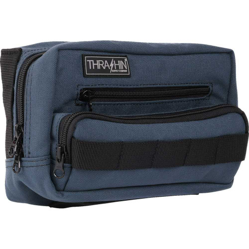 THRASHIN SUPPLY CO. THB0026 Handlebar Bag Plus - Blue Thb-0026