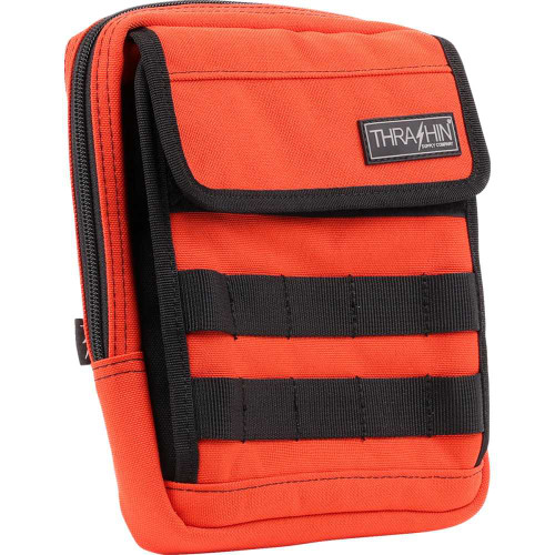 THRASHIN SUPPLY CO. THB0035 Handlebar Bag Slim - Orange Thb-0035