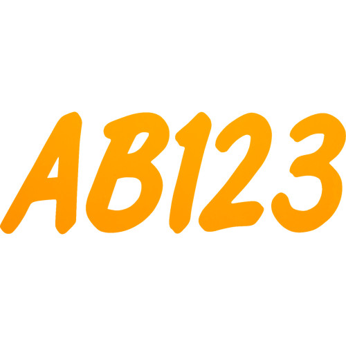 Hardline Sticker Kit 400 - Orange Org4Ooec