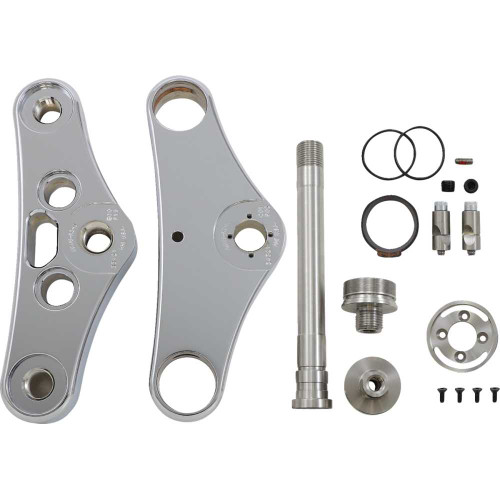 HAWG HALTERS 49WGCR3HFS Hawg Halters Triple Tree - 49 Mm - Chrome 49Wgcr3-Hfs