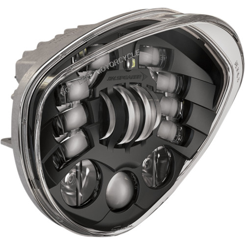 J.W. Speaker Adaptive 2 Led Headlight - 7" Victory - Black 0555151 J.W. Speaker Adaptive 2 Led Headlight - 7" Victory - Black 0555151