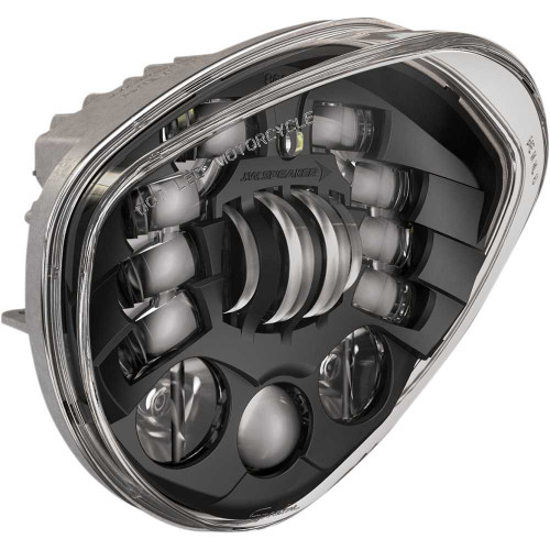 J.W. SPEAKER 0555151 J.W. Speaker Adaptive 2 Led Headlight - 7" Victory - Black 0555151