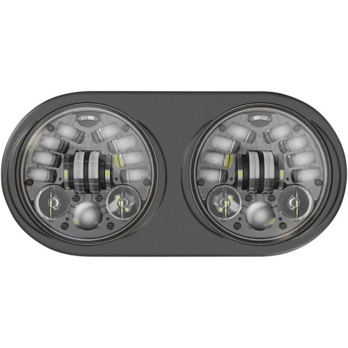 CUSTOM DYNAMICS PBRG13AB Custom Dynamics Adaptive Led Headlamps - Harley Davidson - Black Pb-Rg13A-B