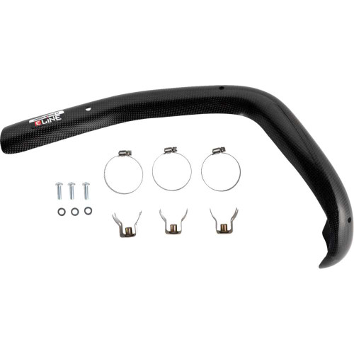 MOOSE RACING BHS39023 Heat Shield - Carbon Fiber Bhs39023