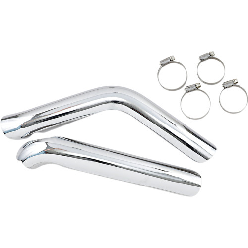 Drag Specialties Heat Shields - Chrome