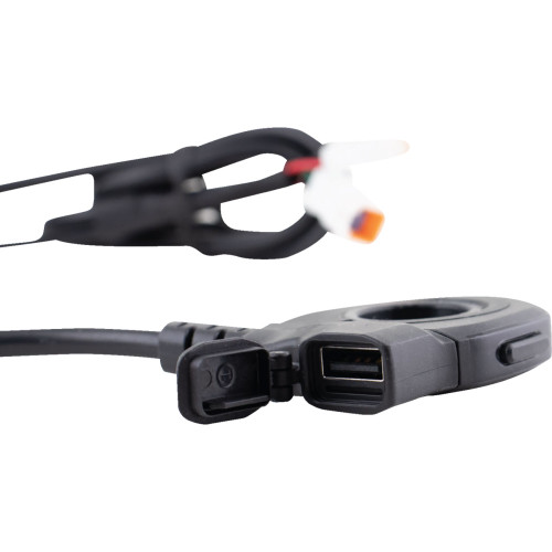 Heated Grip Thumb Switch - Usb-A Charger - Black Kb011100 Heated Grip Thumb Switch - Usb-A Charger - Black Kb011100