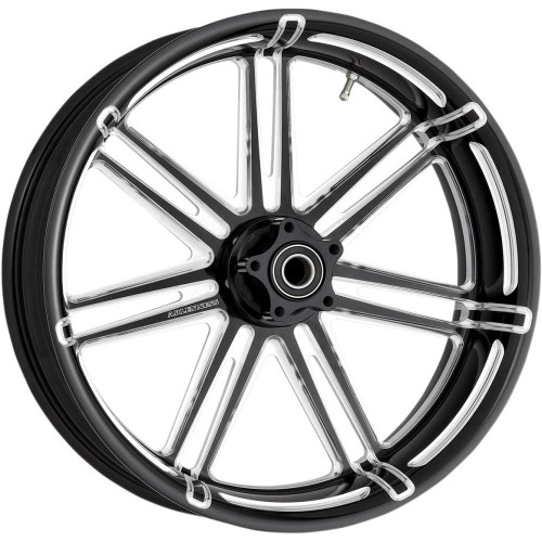 ARLEN NESS 1.03E+11 Arlen Ness Wheel - 7-Valve - Rear - Single Disc/With Abs - Black - 18X5.5 10301-203-6501