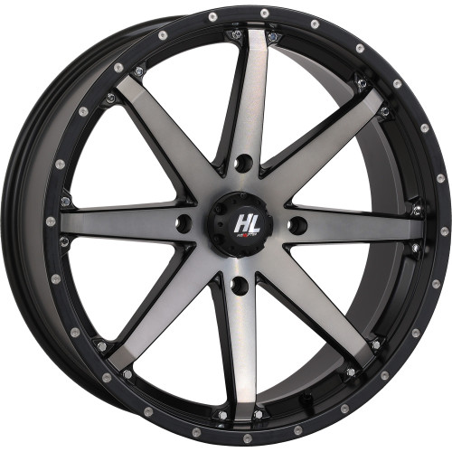 High Lifter Wheel - Hl10 - Front/Rear - Matte Black/Smoke - 20X7 - 4/137 - 4+3 (+10 Mm) 20Hl10-1637