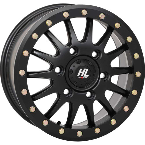 HIGH LIFTER 15HL241466 High Lifter Wheel - Hl24 - Front/Rear - Black - 15X7 - 6/5.5 - 6+1 (+68 Mm) 15Hl24-1466