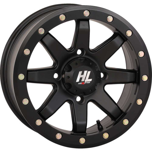HIGH LIFTER 15HL0914371 High Lifter Wheel - Hl9 Beadlock - Rear - Matte Black - 15X10 - 4/137 - 5+5 15Hl09-14371