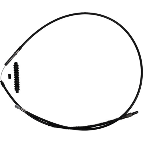 High-Efficiency Black Vinyl Clutch Cable - +10" 101-30-10068-10