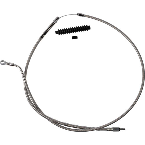 BARNETT 1023010066 High-Efficiency Stainless Steel Clutch Cable For Harley-Davidson - Standard 102-30-10066