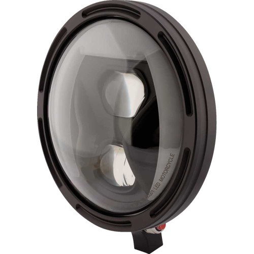 HIGHSIDER 223257 Highsider Adaptive Headlight - 7" - Bottom Mount - Black 223-257