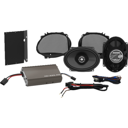 Hogtunes Speaker/Amplifier Kit - 225 W - Road Glide 225 Rg57 Kit-Xl