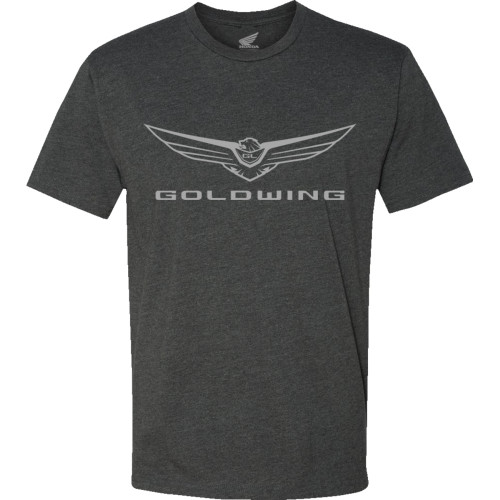 Honda Apparel Goldwing Excursion T-Shirt - Charcoal - Large Np21S-M3020-L