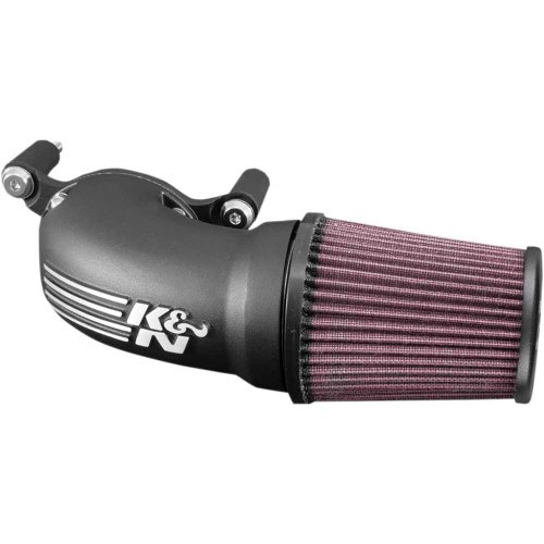 K & N 571137 K & N Aircharger Intake System With Cast Aluminum Intake Tube - Satin Black 57-1137