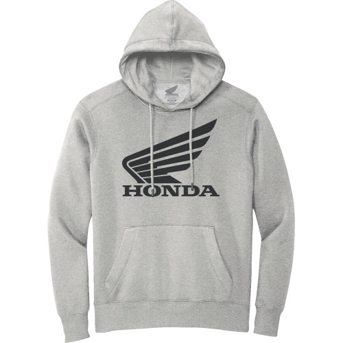 Honda Apparel Honda Wing Hoodie - Gray/Black - Large Np21S-S3028-L Honda Apparel Honda Wing Hoodie - Gray/Black - Large Np21S-S3028-L