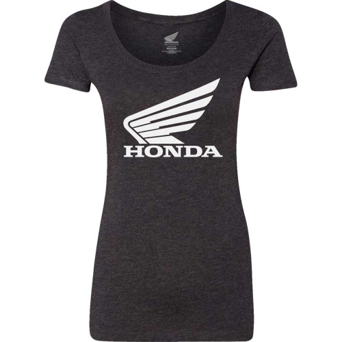 HONDA APPAREL NP21SL3030S Honda Apparel Women'S Honda Wing T-Shirt - Black - Small Np21S-L3030-S