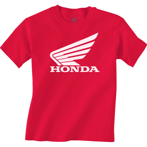 Honda Apparel Youth Honda Wing T-Shirt - Red - Xl Np21S-Y3034-Xl Honda Apparel Youth Honda Wing T-Shirt - Red - Xl Np21S-Y3034-Xl