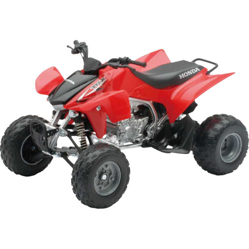 NEW RAY TOYS 57093A Honda Trx 450R Atv - 1:12 Scale - Red/Black 57093A