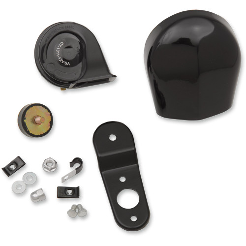 Drag Specialties Horn Kit - Black Drag Specialties Horn Kit - Black
