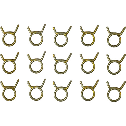 Hose Clamps - Self-Tensioning - Double Wire - 3/8" - 15 Pack 111-1380