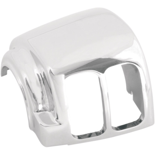 Drag Specialties Switch Housing - Left - Upper - Smooth - Chrome