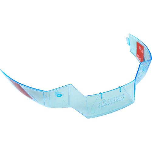 ICON 0133-1547 Icon Airflite Rear Spoiler - Dayglo Blue