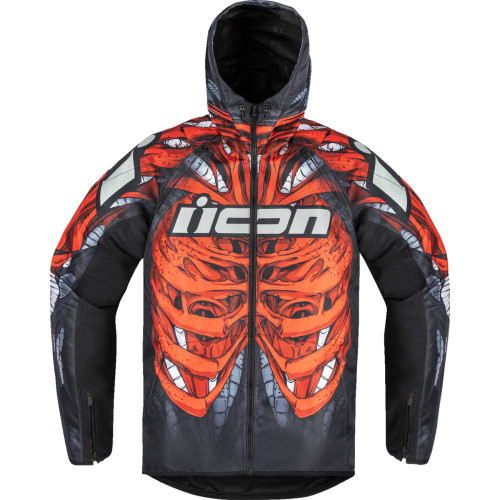 ICON 2820-6684 Icon Airform Manik'R Jacket - Red - 2Xl