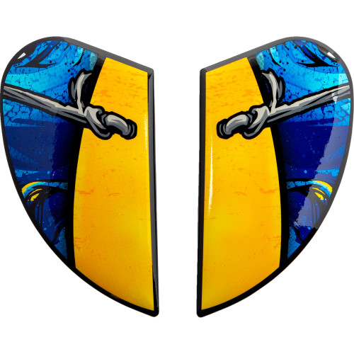 Icon Airform Side Plates - Brozak - Blue