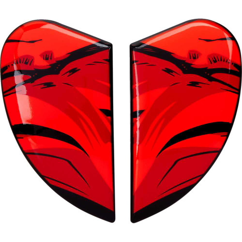 ICON 0133-1505 Icon Airform Side Plates - Manik'Rr - Red