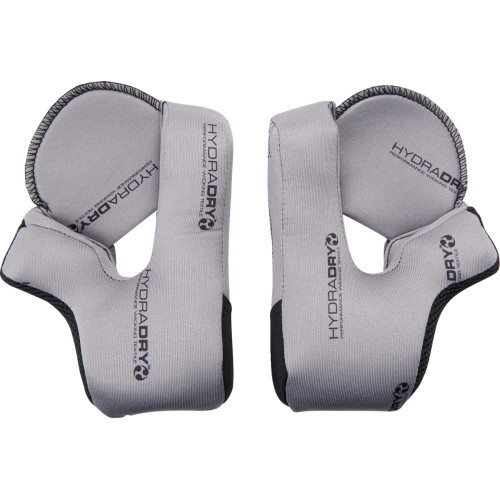 ICON 0134-3590 Icon Domain Cheek Pads - Gray - Large