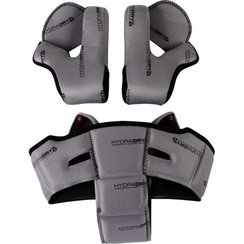 ICON 0134-3142 Icon Domain Liner/Cheek Pads - Gray - Medium