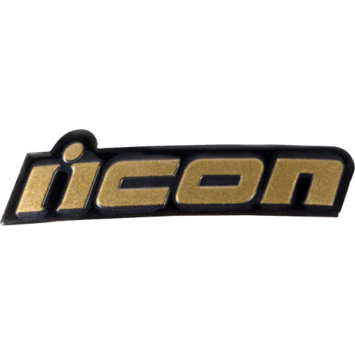 ICON 0133-1404 Icon Domain Metallic Badge - Gold