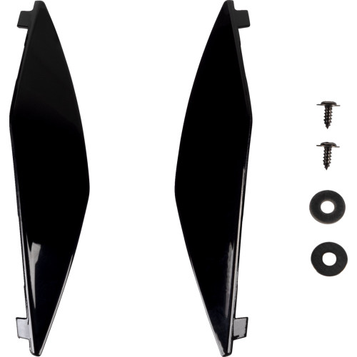 Icon Domain Side Covers - Black