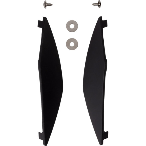 Icon Domain Side Covers - Rubatone Black