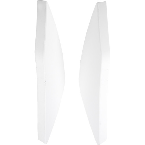 Icon Elsinore Side Covers - Rubatone White