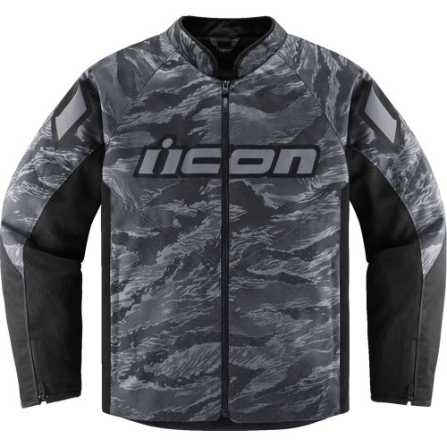 ICON 2820-6159 Icon Hooligan Tiger'S Blood Jacket - Gray - Small