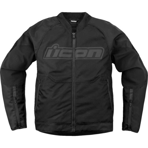 ICON 2820-6686 Icon Overlord3 Jacket - Black - Small