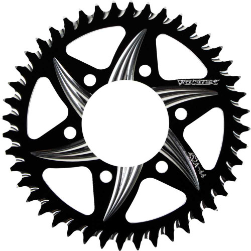 VORTEX 452AZK44 Vortex Cat5 Sprocket - Black - 44 Tooth 452Azk-44