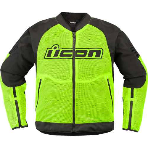 Icon Overlord3 Mesh Jacket - Hi-Viz Yellow - Small