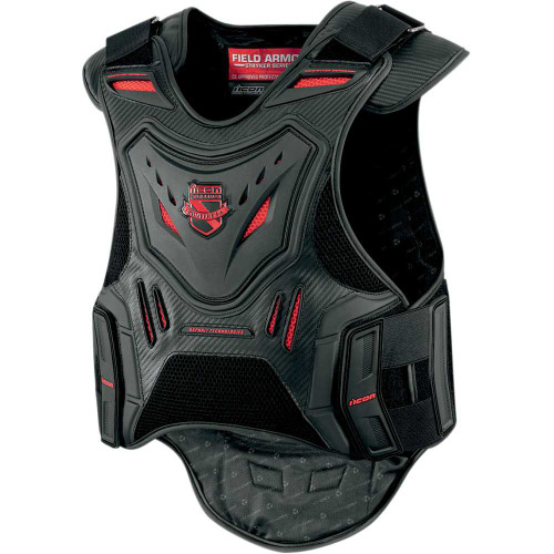 ICON 2701-0510 Icon Field Armor Stryker Vest - Black - S/M