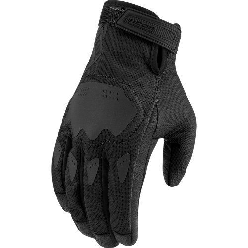 Icon Women'S Hooligan Ce Gloves - Black - 2Xl